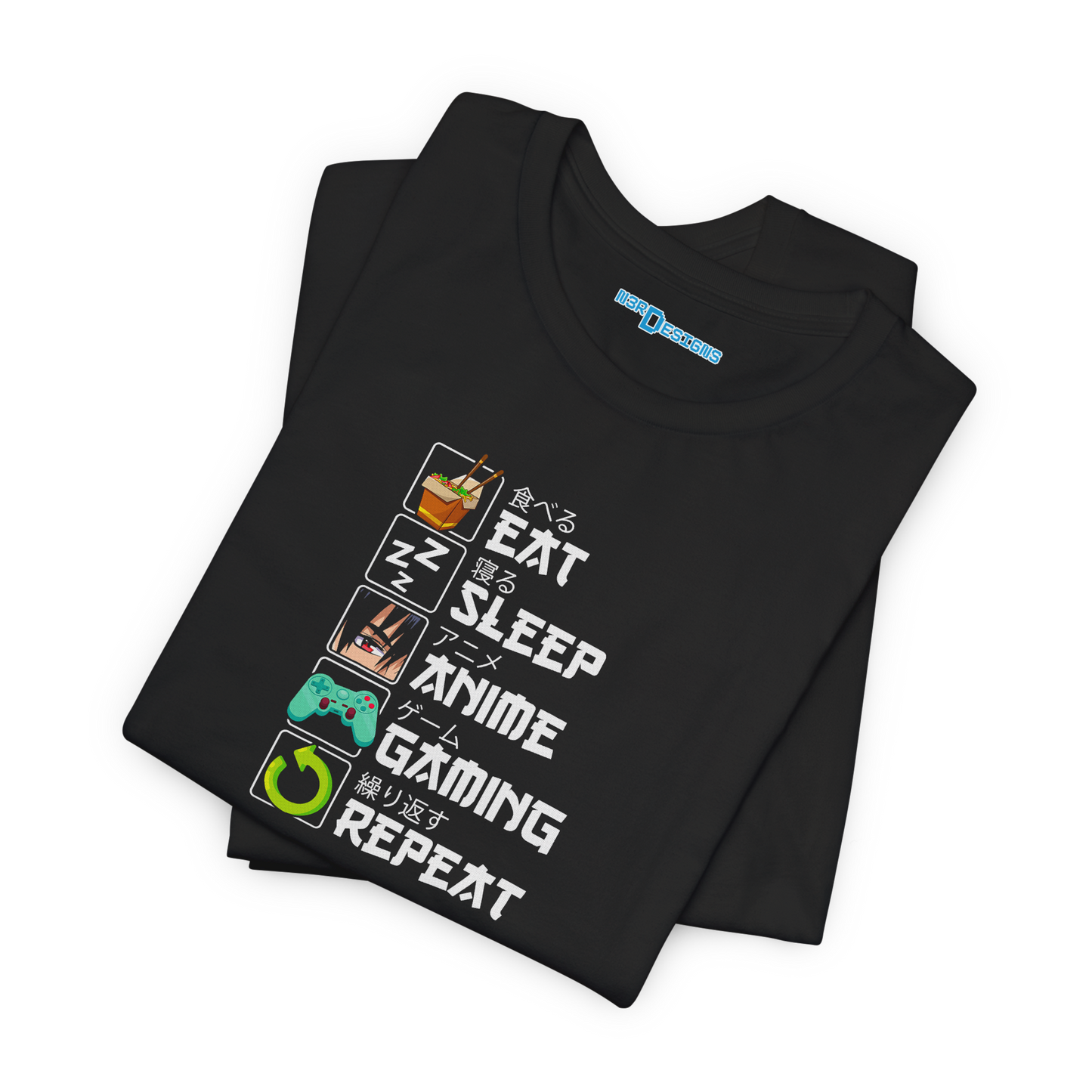 EAT. SLEEP. ANIME. GAMING. REPEAT