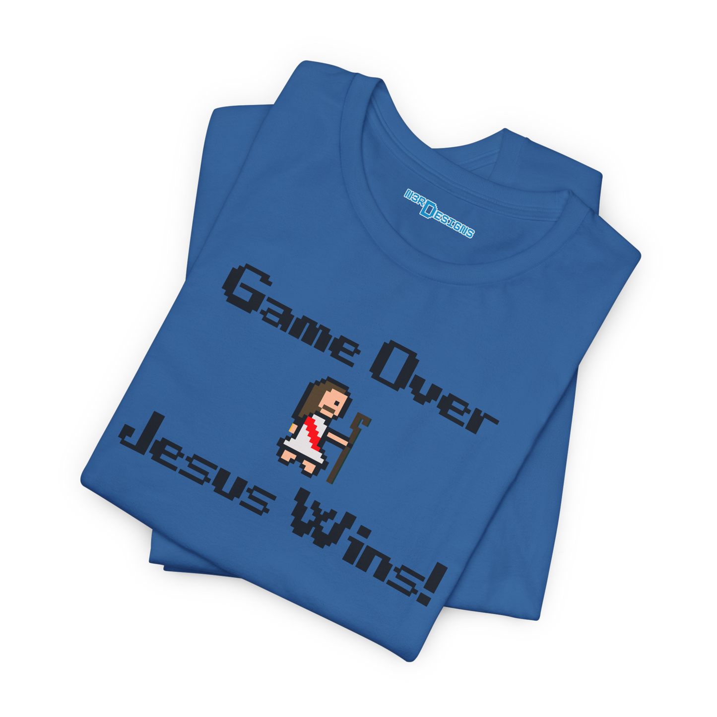 GAME OVER JESUS WINS!