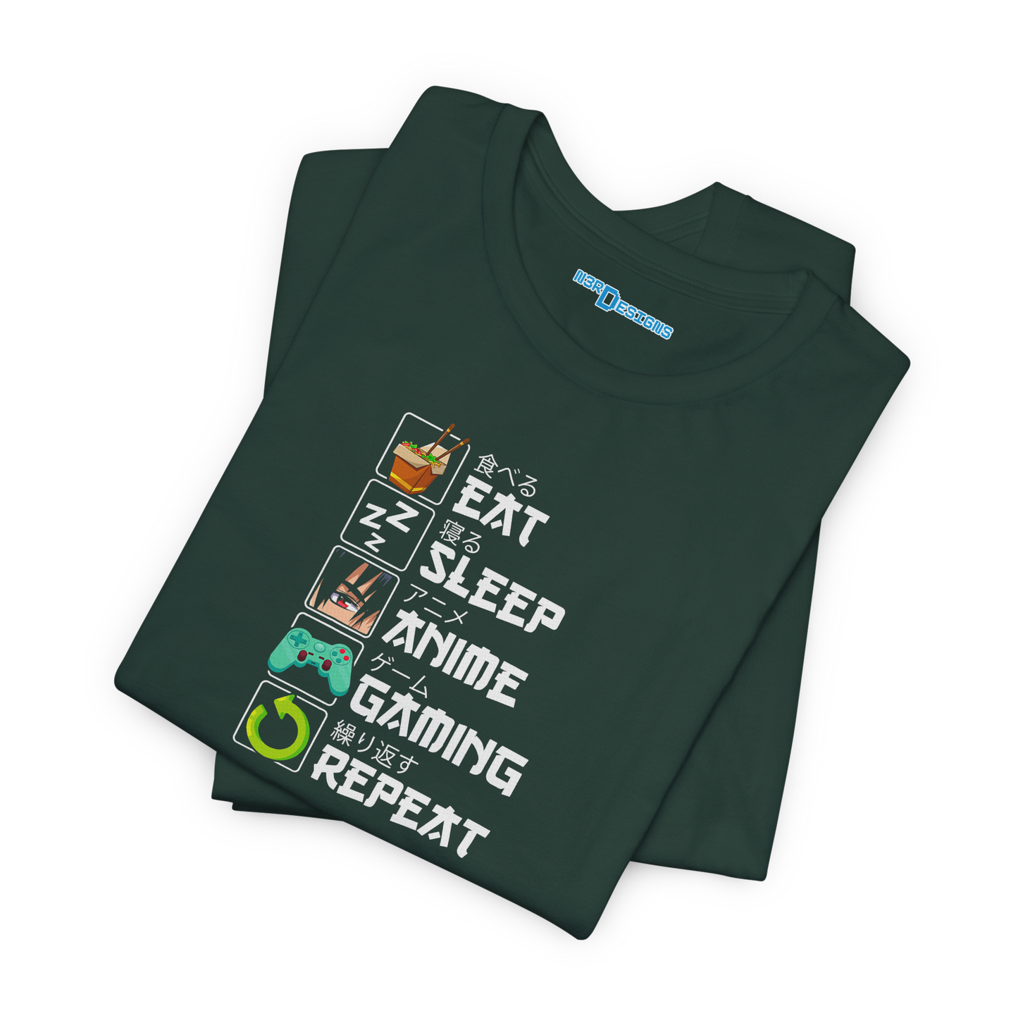 EAT. SLEEP. ANIME. GAMING. REPEAT