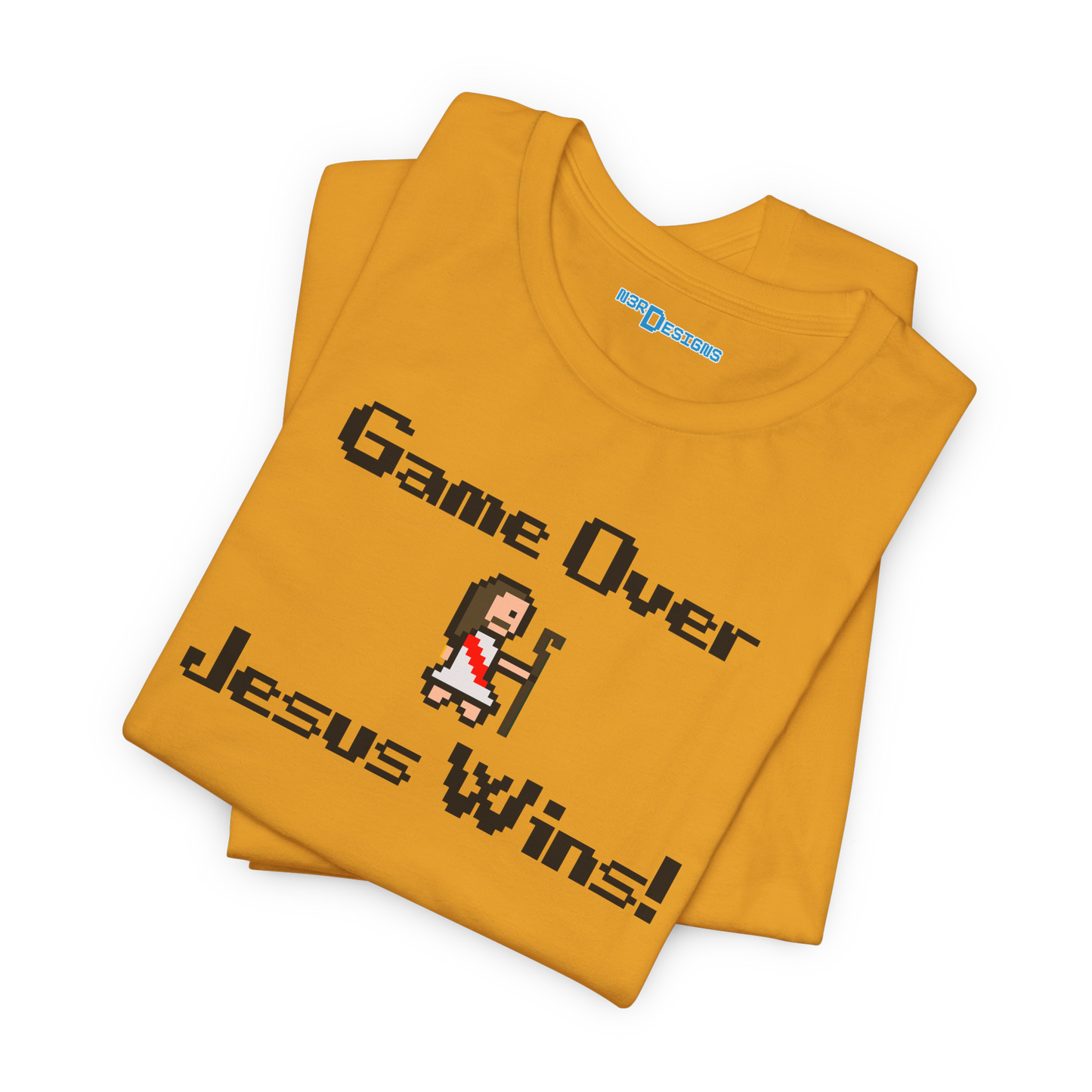 GAME OVER JESUS WINS!