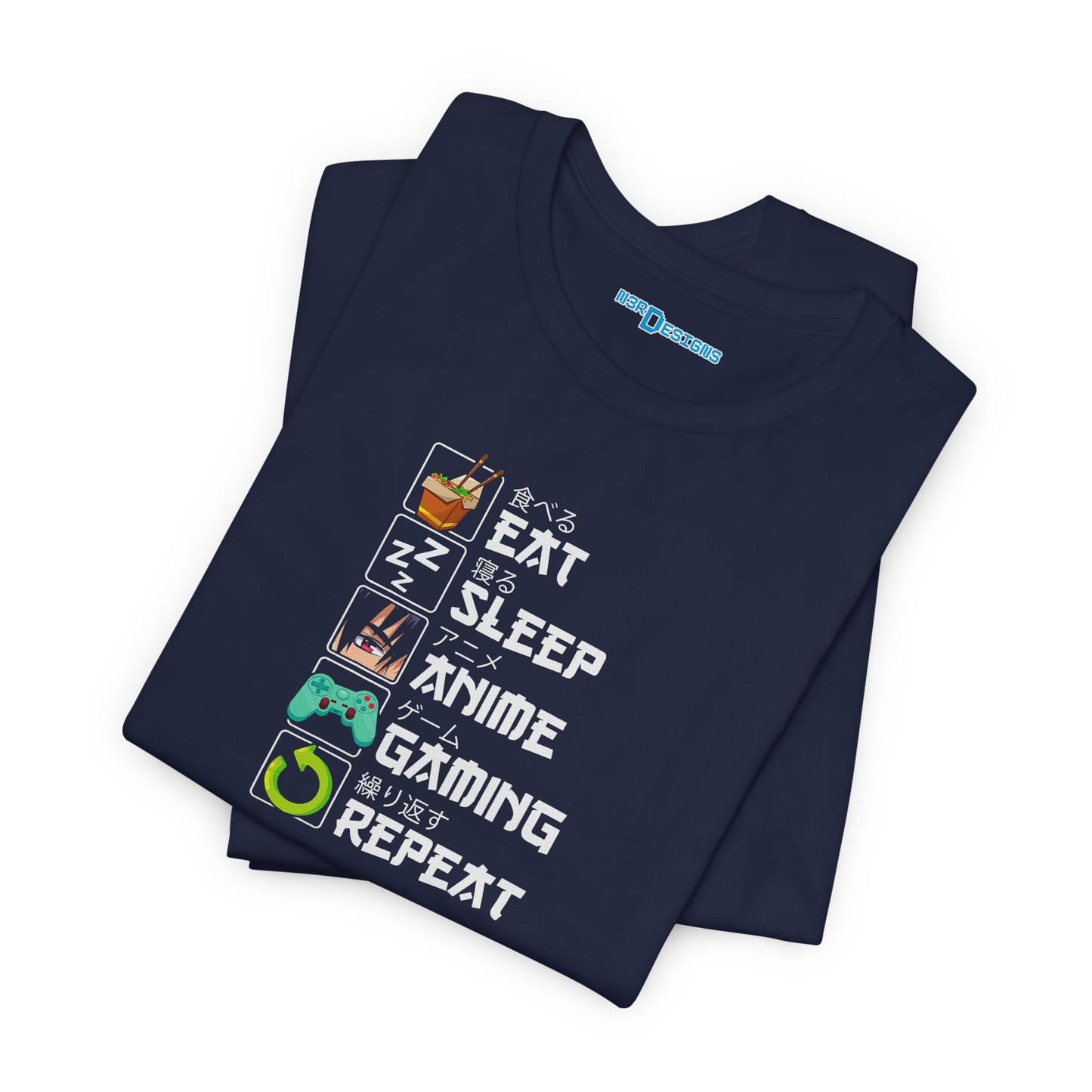 EAT. SLEEP. ANIME. GAMING. REPEAT