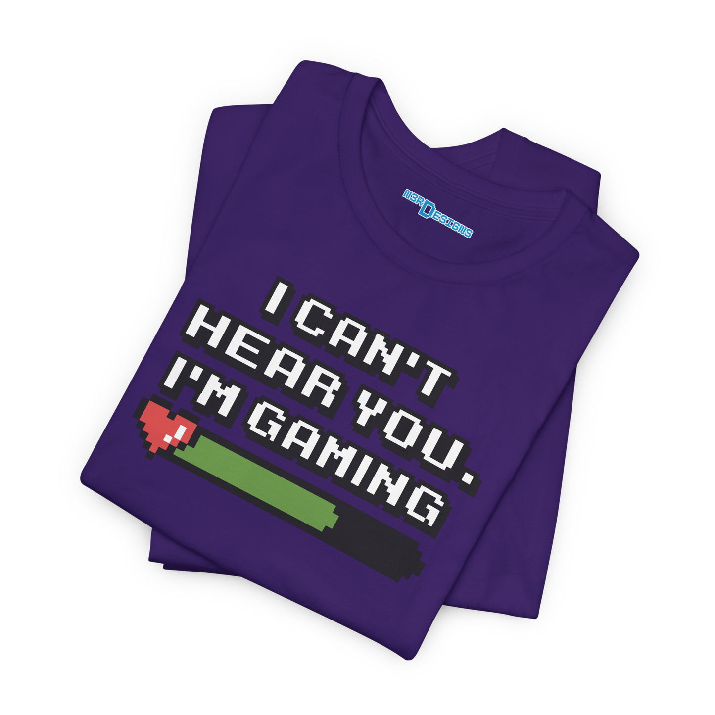 I CAN'T HEAR YOU. I'M GAMING