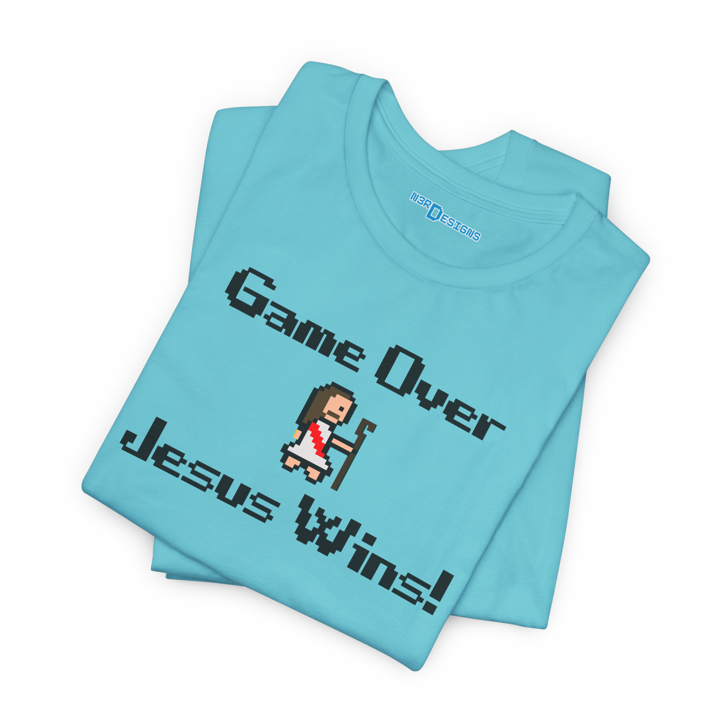 GAME OVER JESUS WINS!