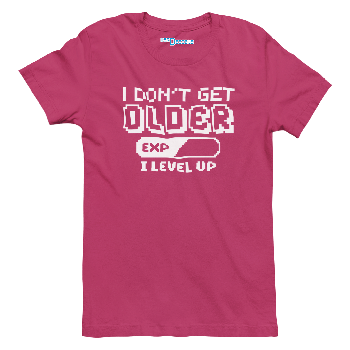 I DON'T GET OLDER I LEVEL UP