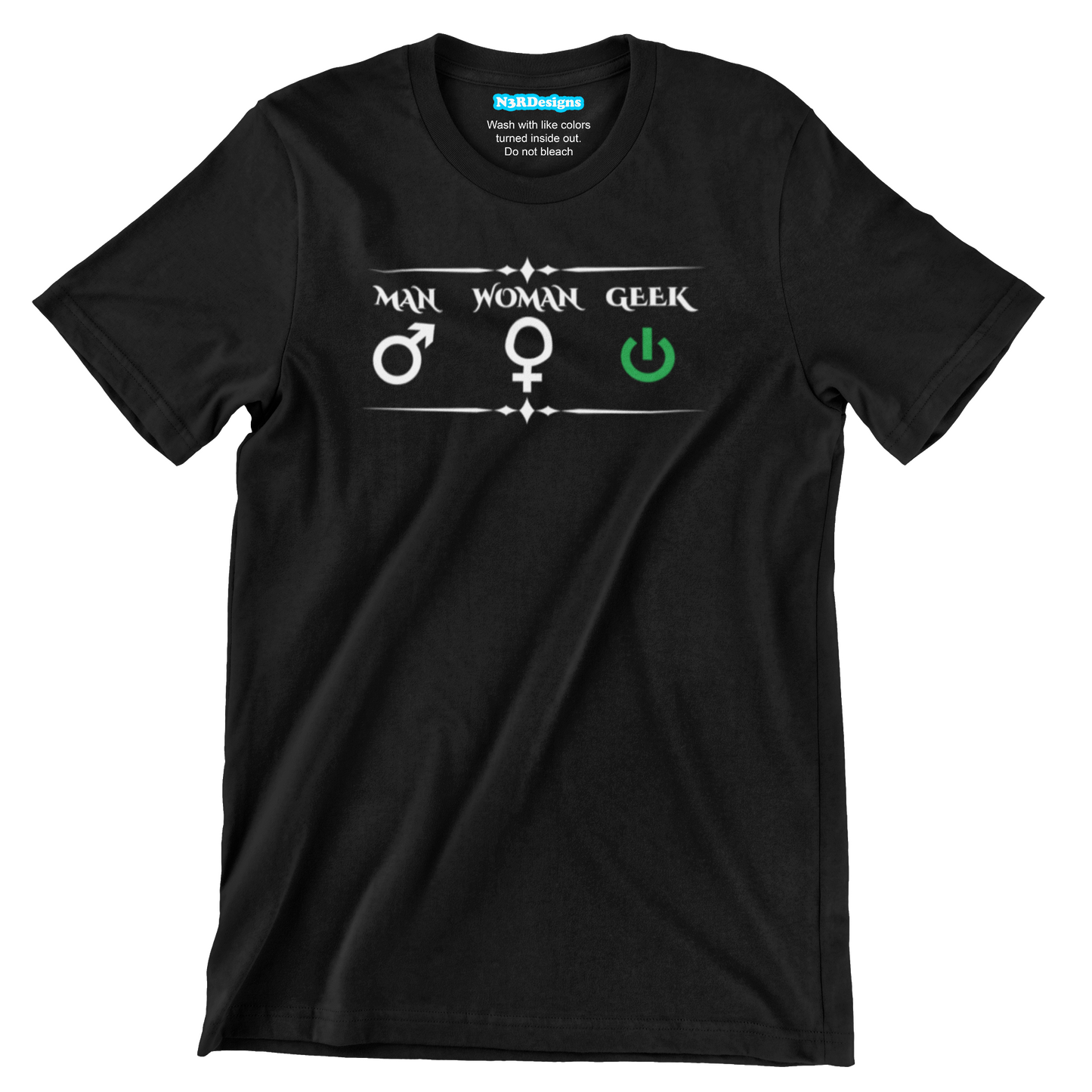 MAN WOMAN GEEK (T-SHIRT)