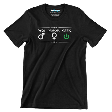 MAN WOMAN GEEK (T-SHIRT)