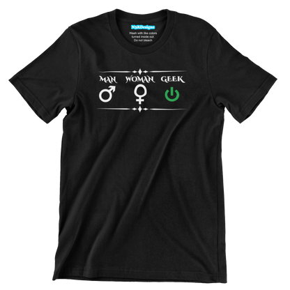 MAN WOMAN GEEK (T-SHIRT)