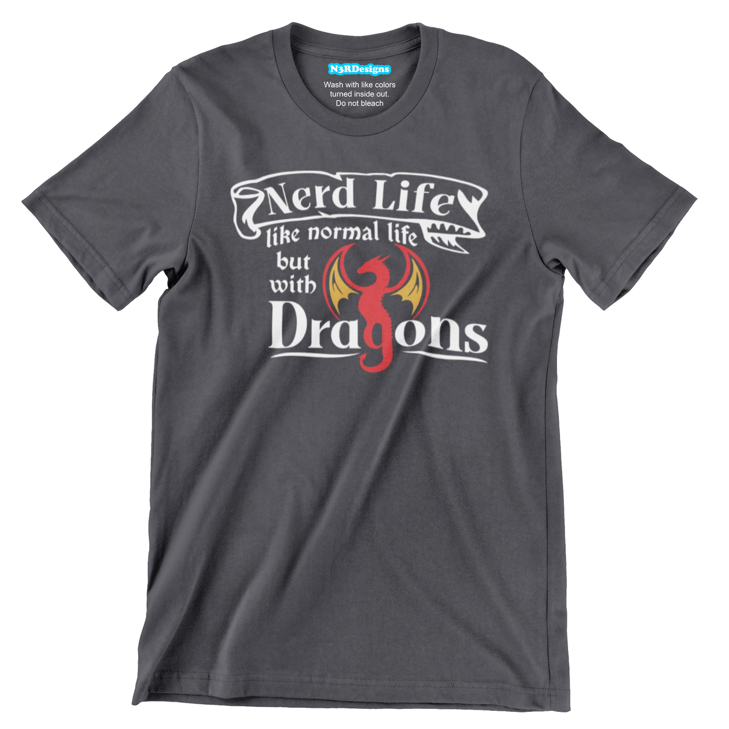 NERD LIFE WITH DRAGONS (T-SHIRT)