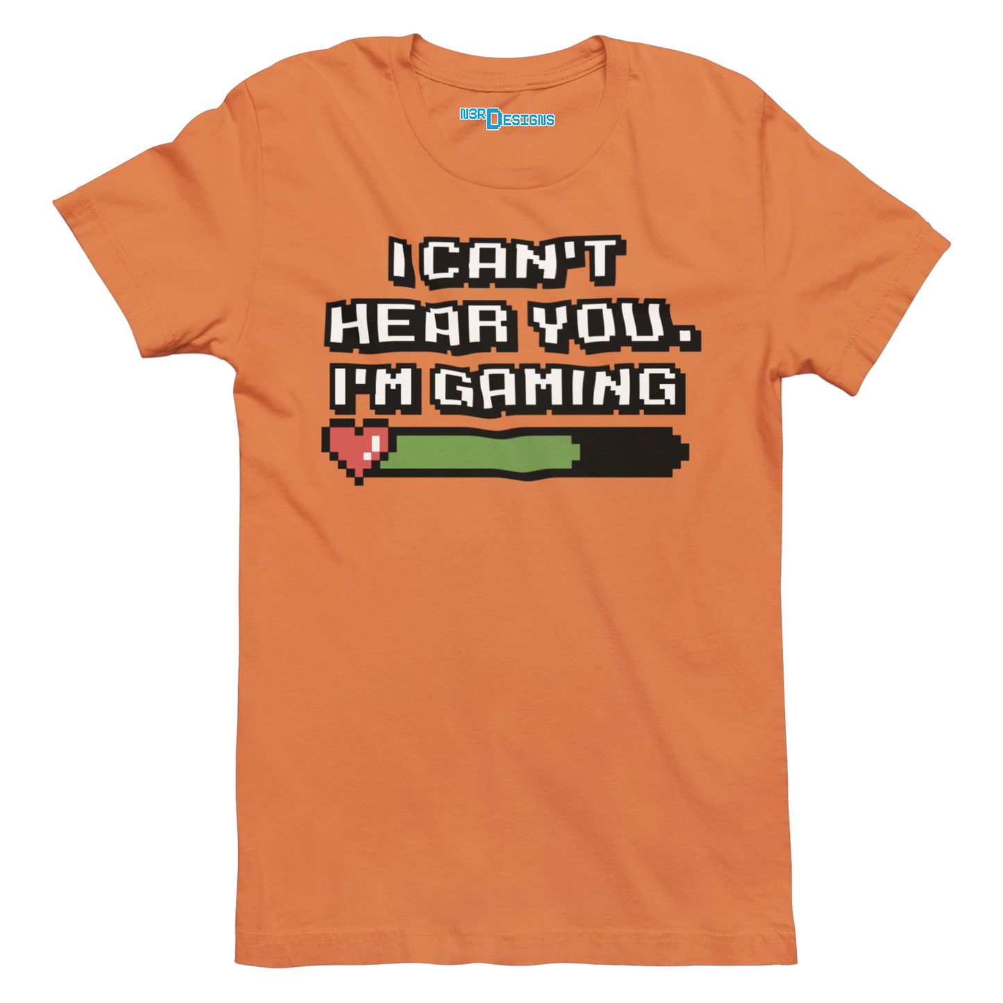 I CAN'T HEAR YOU. I'M GAMING