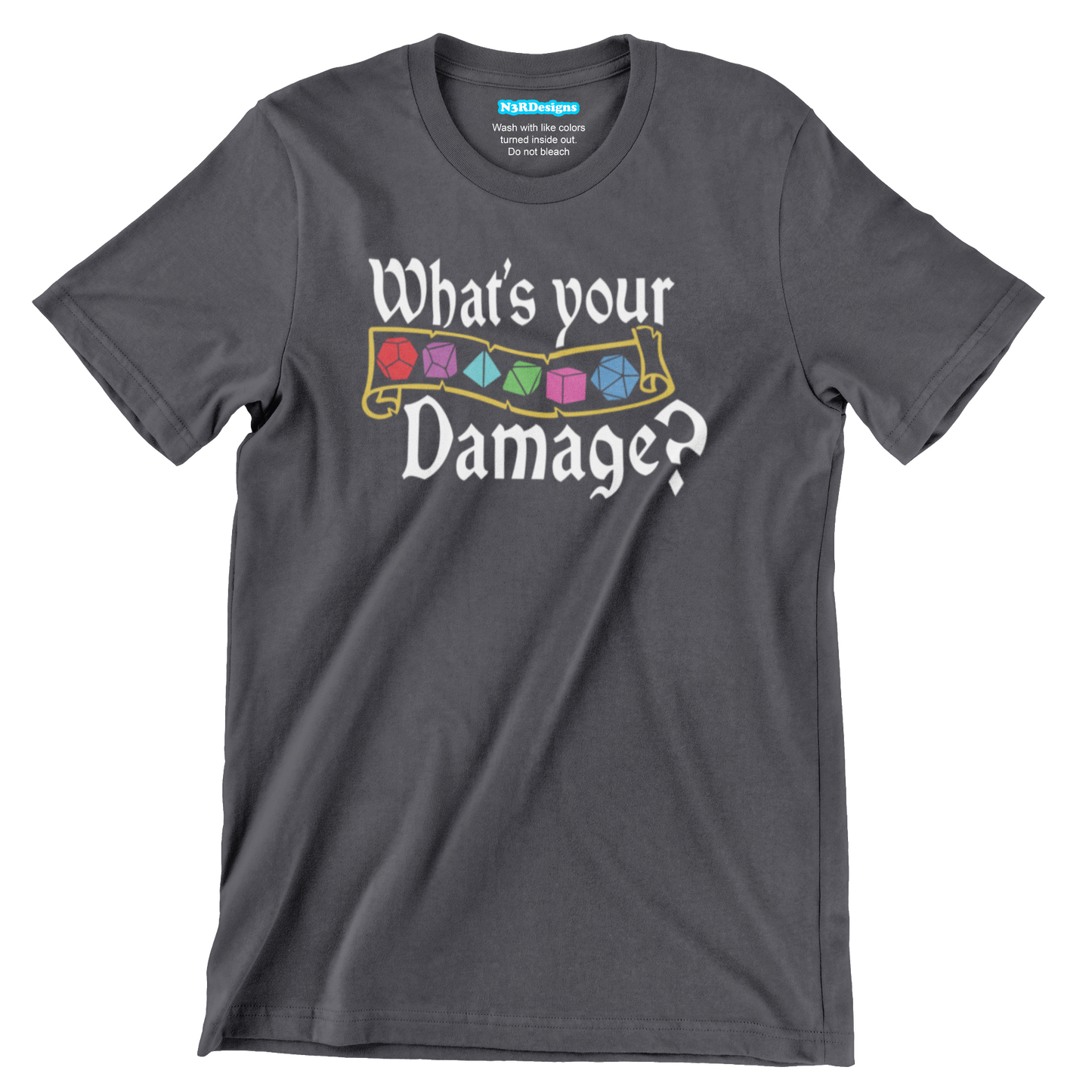 WHAT'S YOUR DAMAGE? (T-SHIRT)