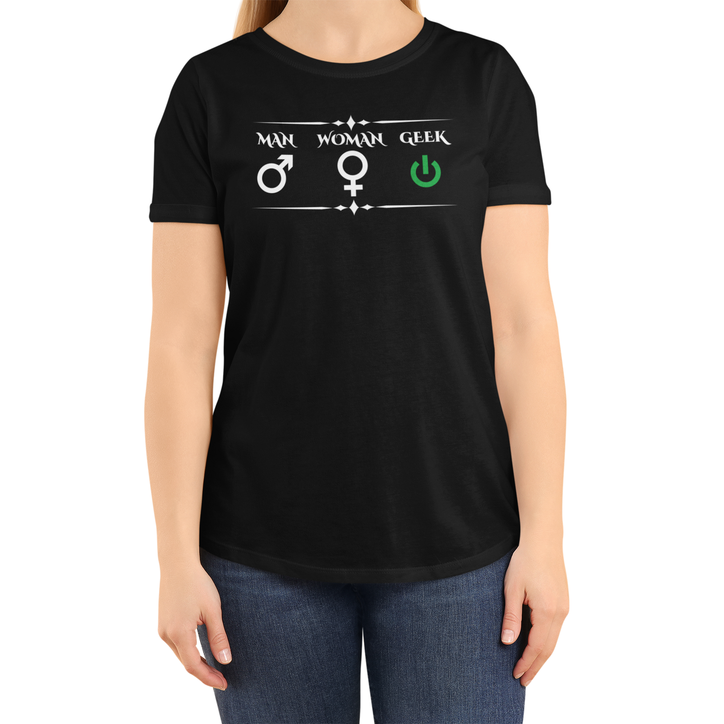 MAN WOMAN GEEK (T-SHIRT)