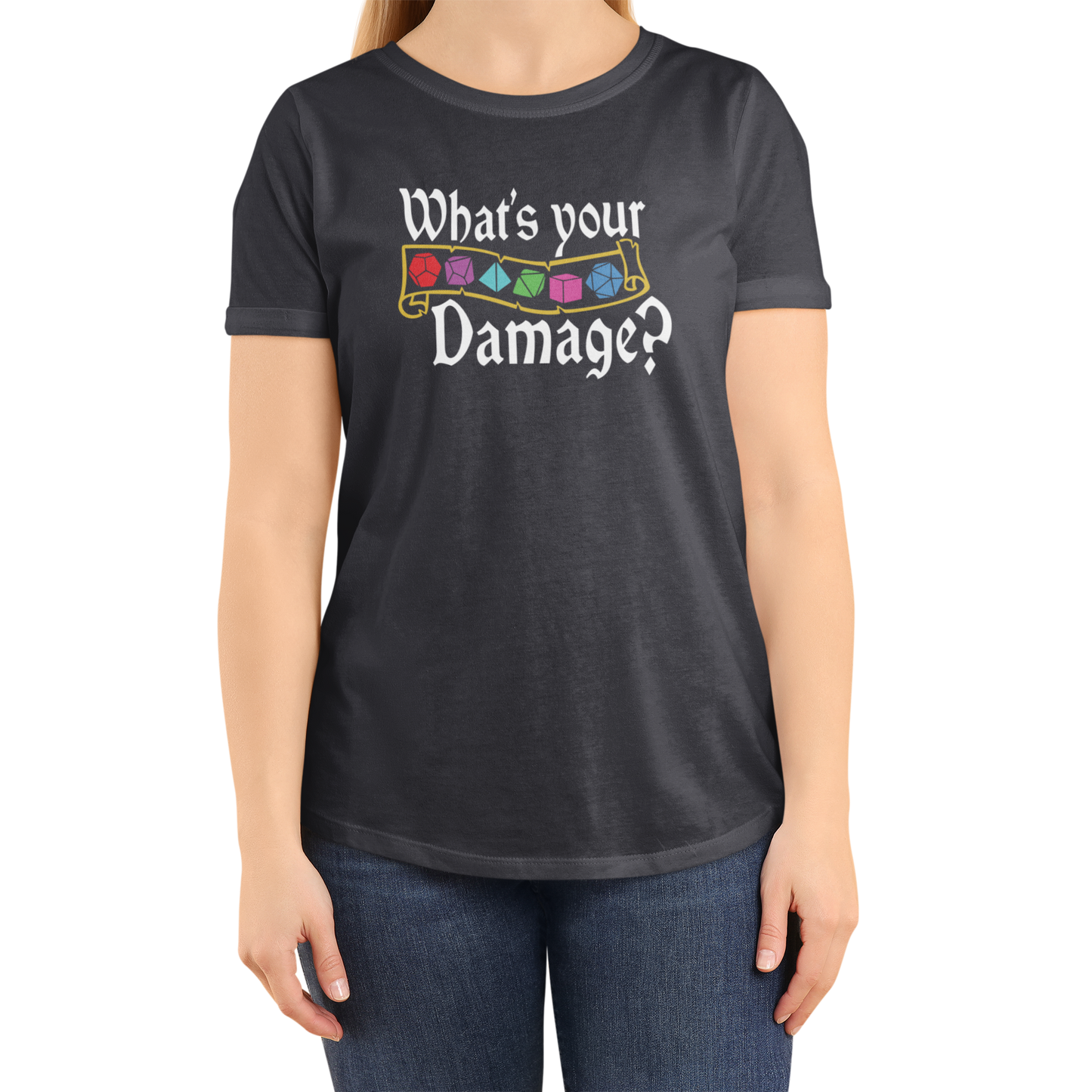 WHAT'S YOUR DAMAGE? (T-SHIRT)