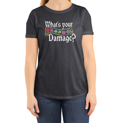 WHAT'S YOUR DAMAGE? (T-SHIRT)