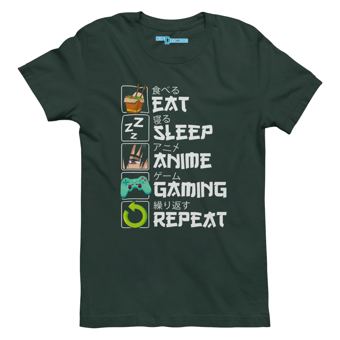 EAT. SLEEP. ANIME. GAMING. REPEAT
