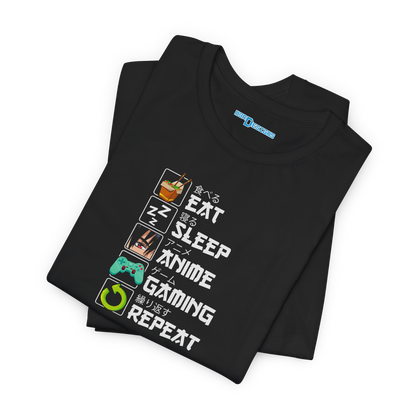 EAT. SLEEP. ANIME. GAMING. REPEAT