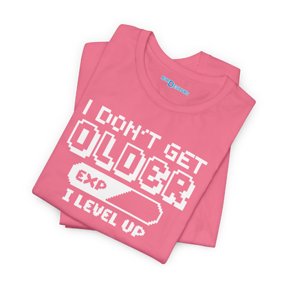 I DON'T GET OLDER. I LEVEL UP