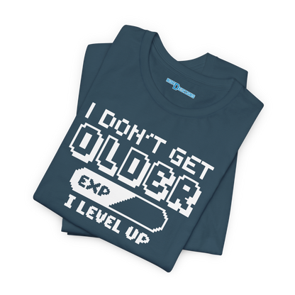 I DON'T GET OLDER. I LEVEL UP
