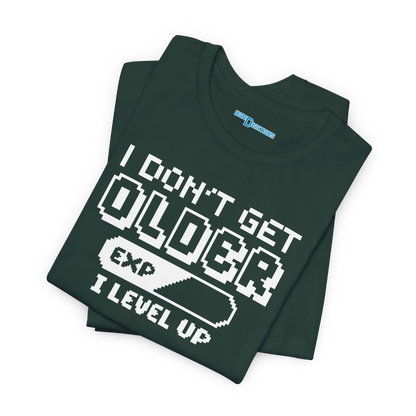 I DON'T GET OLDER. I LEVEL UP