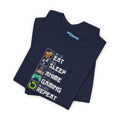 EAT. SLEEP. ANIME. GAMING. REPEAT