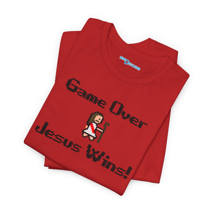 GAME OVER JESUS WINS!