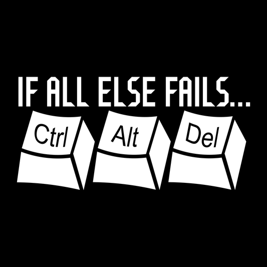 CTRL ALT DELETE (T-SHIRT)