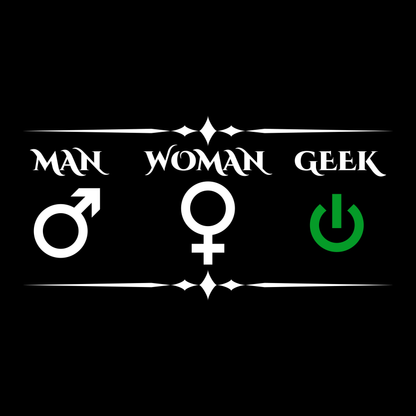 MAN WOMAN GEEK (T-SHIRT)