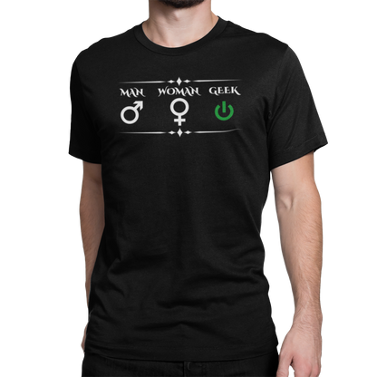 MAN WOMAN GEEK (T-SHIRT)