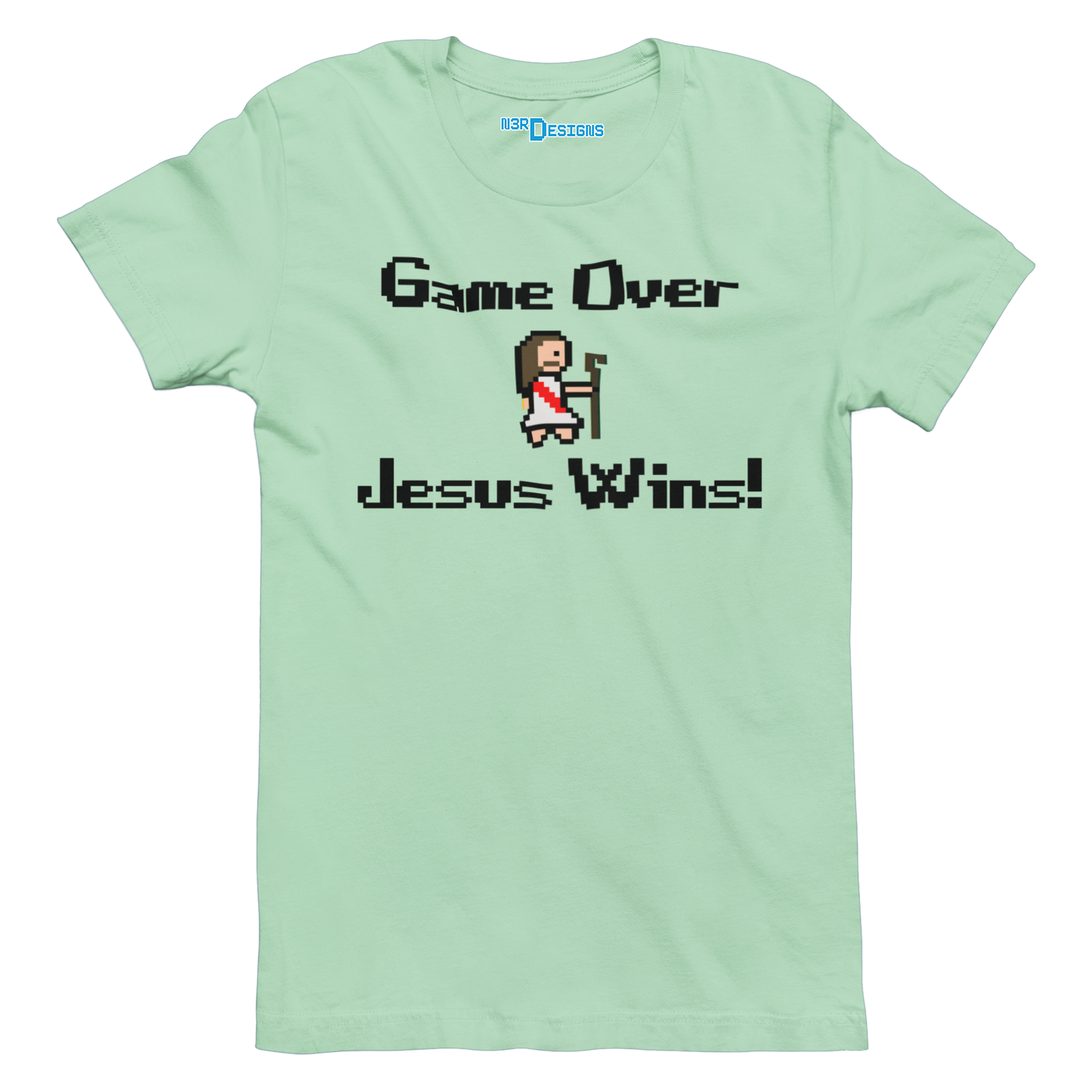 GAME OVER JESUS WINS!