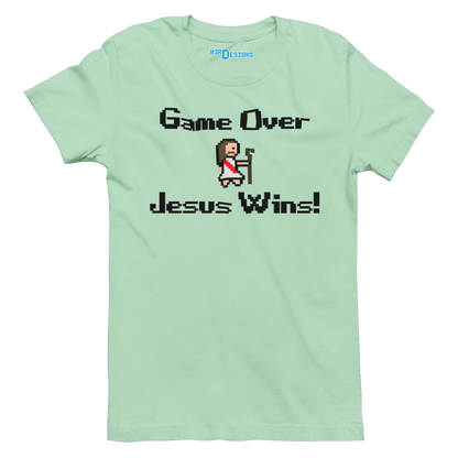 GAME OVER JESUS WINS!