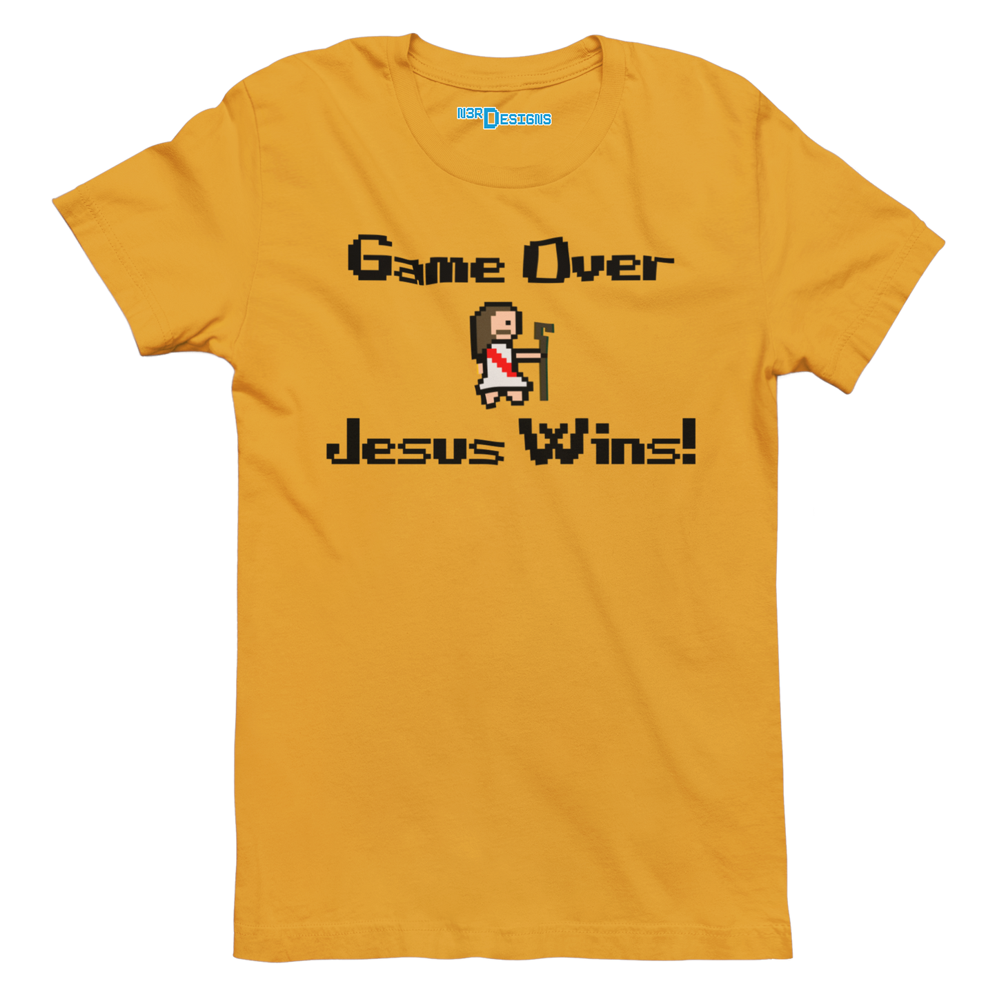 GAME OVER JESUS WINS!