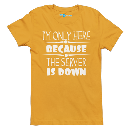 I'M ONLY HERE BECAUSE THE SERVER IS DOWN