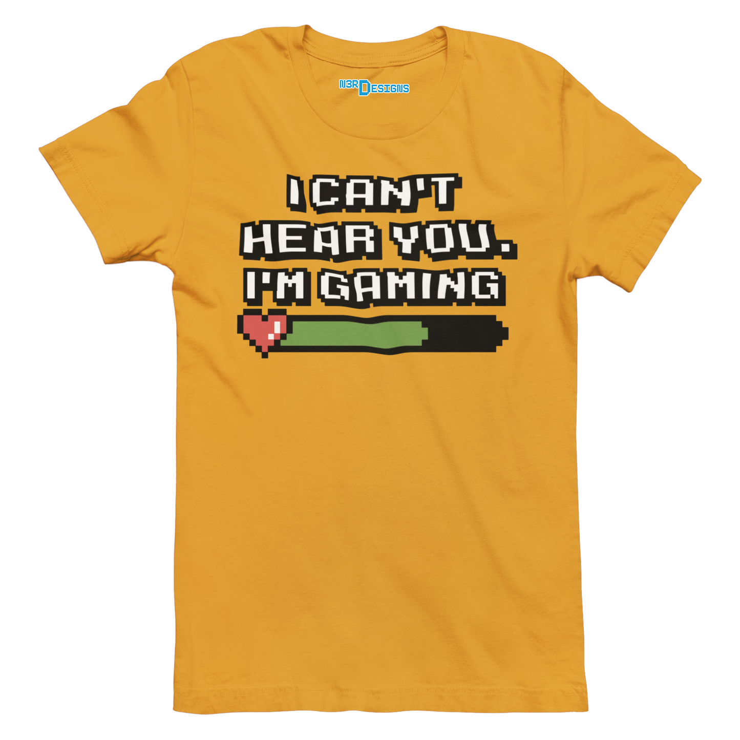 I CAN'T HEAR YOU. I'M GAMING