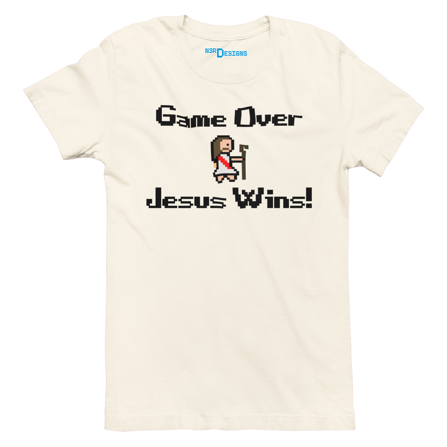 GAME OVER JESUS WINS!
