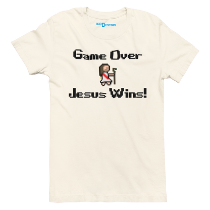 GAME OVER JESUS WINS!