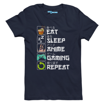 EAT. SLEEP. ANIME. GAMING. REPEAT