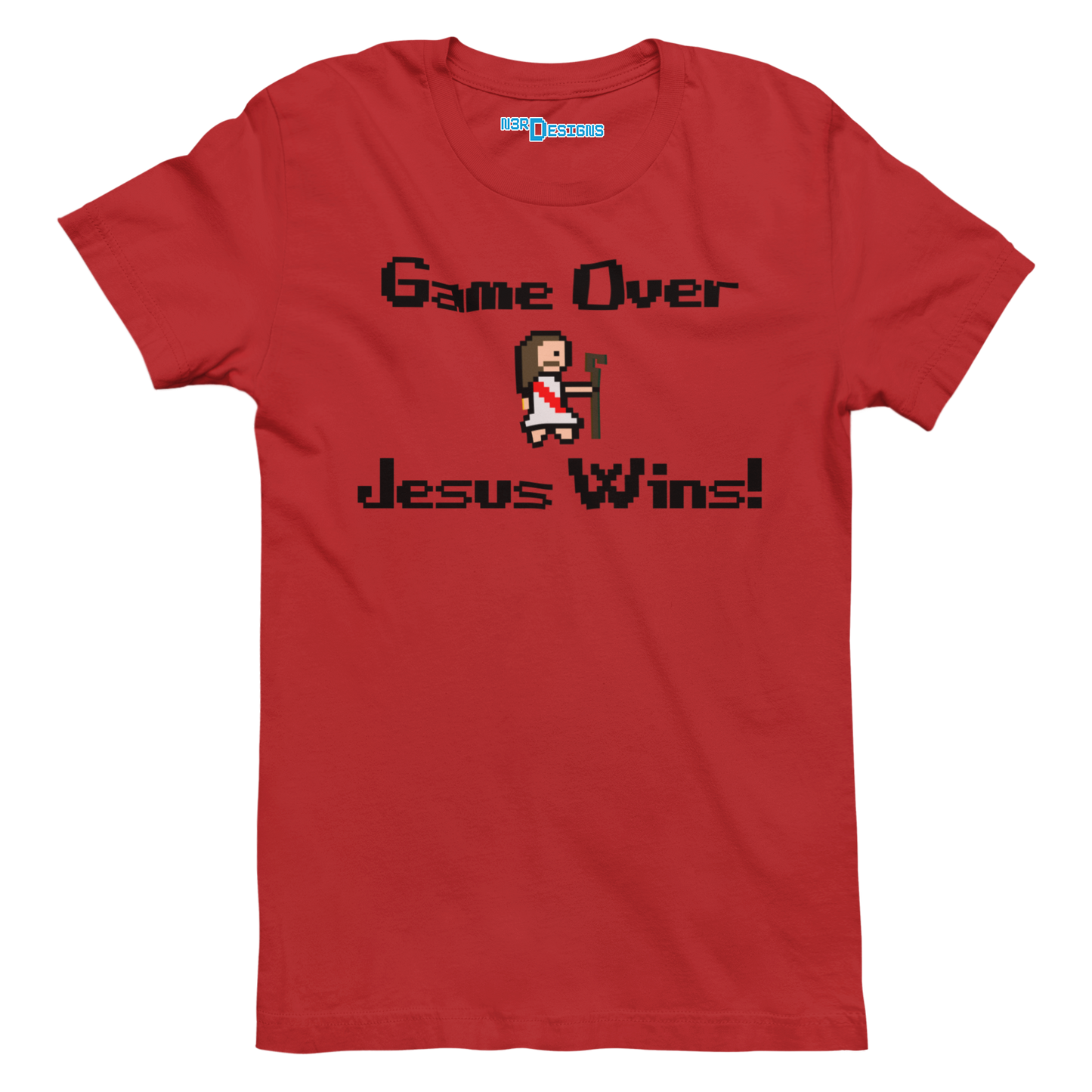 GAME OVER JESUS WINS!