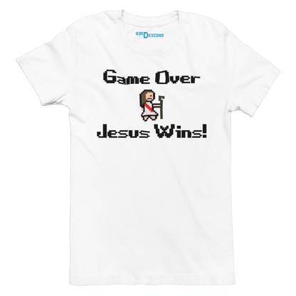 GAME OVER JESUS WINS!
