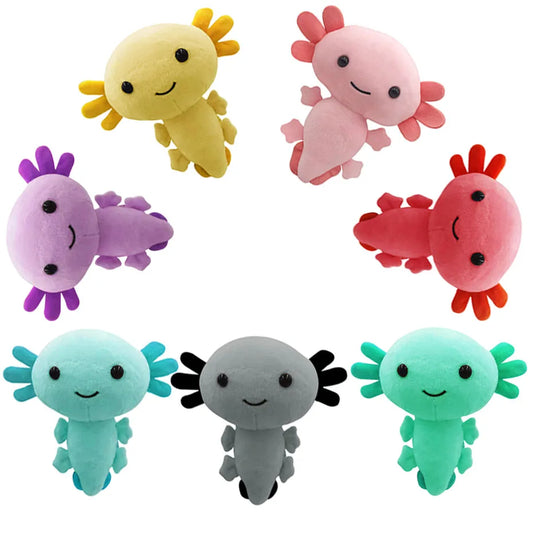 CUTE AXOLOTL PLUSHIES (7 COLORS TO CHOOSE FROM)