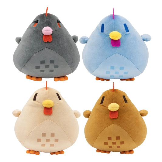 STARDEW VALLEY (CHICKEN) PLUSHIES (4 COLORS TO CHOOSE FROM)