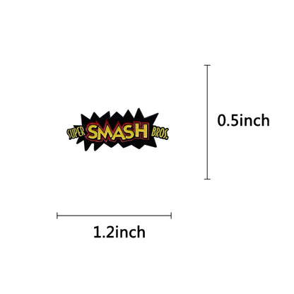 SUPER SMASH BROS. (LOGO PIN)